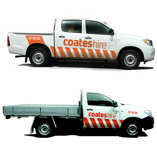 Vehicles + Trailers For Rent At Coates Hire